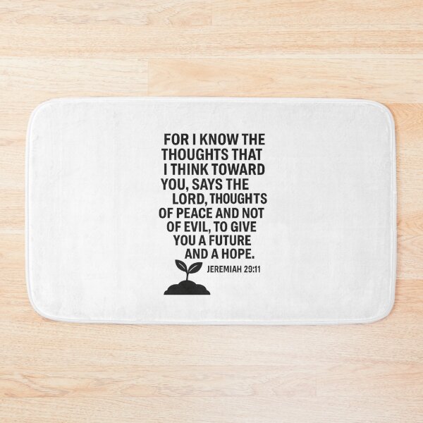Item preview, JEREMIAH 29:11 designed and sold by TheWonkyEaselCo.