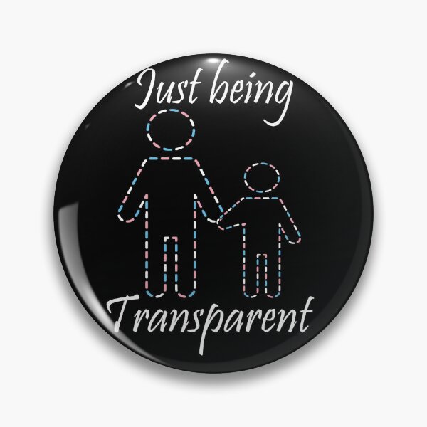 Item preview, Just Being Transparent Pun designed and sold by Ivorycrow.