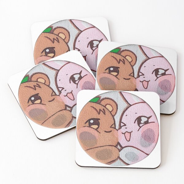 Item preview, ANITEEZ JJONGbear DDEONGbyeoli Canvas Squish designed and sold by jaemiart.