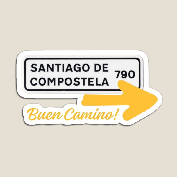 Artikel-Vorschau von El Camino de Santiago - Camino Frances 790 Teller, designt und verkauft von PinkDuckTees.