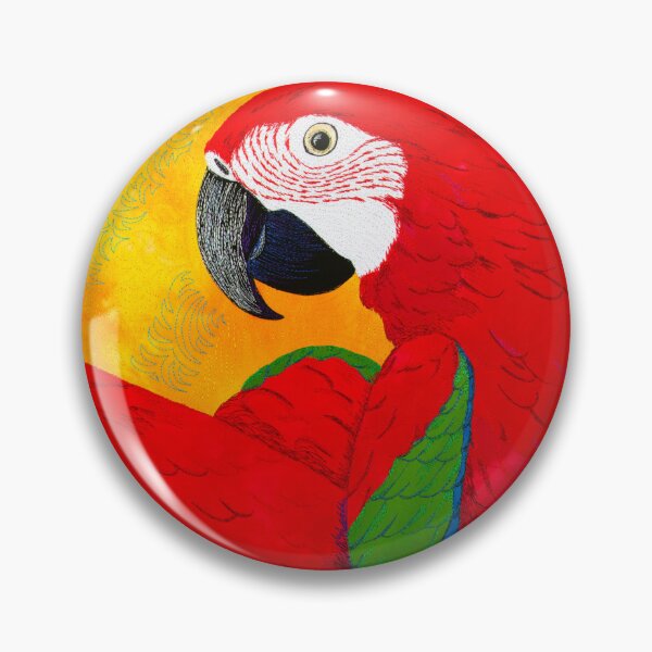 Item preview, Twin Scarlet Macaw Parrots designed and sold by 141Gifts.