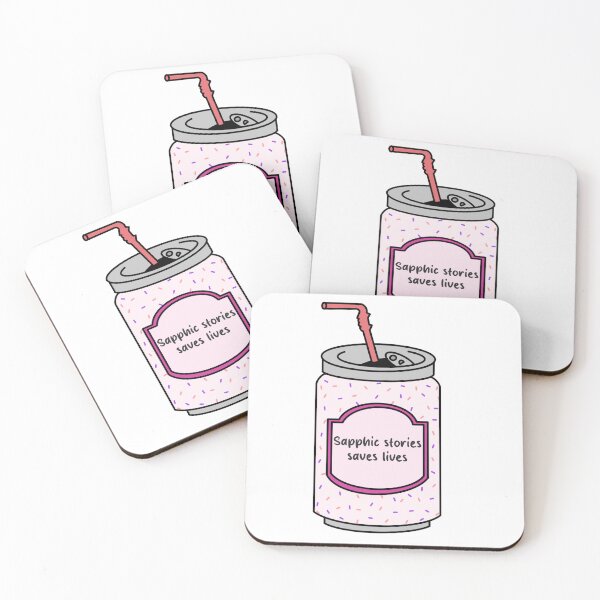 Item preview, Sapphic Stories Save Lives - LGBTQ+ Book Lover Design for Tumblers, Stickers & More designed and sold by OceaneZwDesigns.
