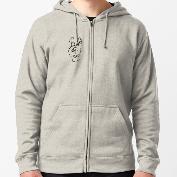 Damso - Fais moi un vie Black Zipped Hoodie