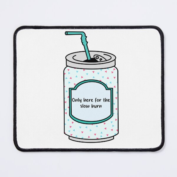 Item preview, Only Here for the Slow Burn - Romantic Tension Book Lover Design for Tumblers & Stickers designed and sold by OceaneZwDesigns.