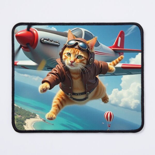Item preview, Adventure Cat Pilot designed and sold by Alpaca Ridge.