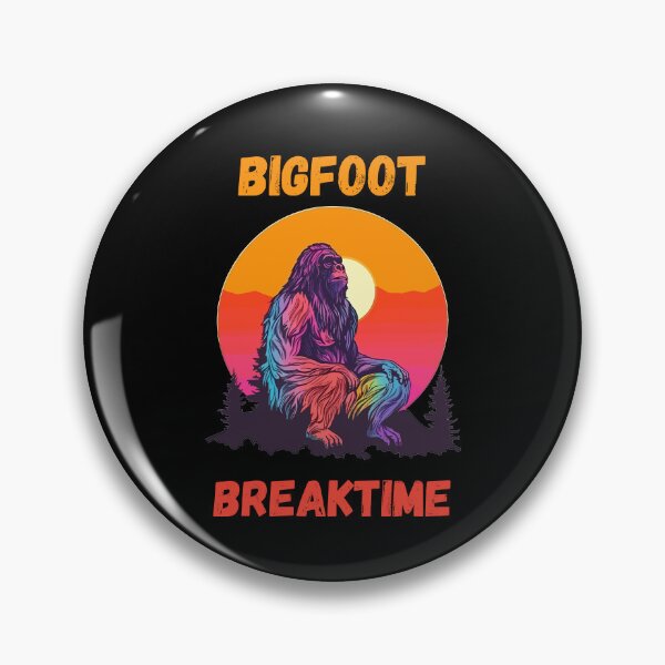 Item preview, Funny Bigfoot Taking a Break Retro Sunset Silhouette designed and sold by TheSwagShack.