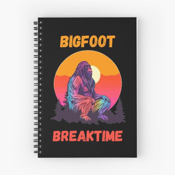 Item preview, Funny Bigfoot Taking a Break Retro Sunset Silhouette designed and sold by TheSwagShack.