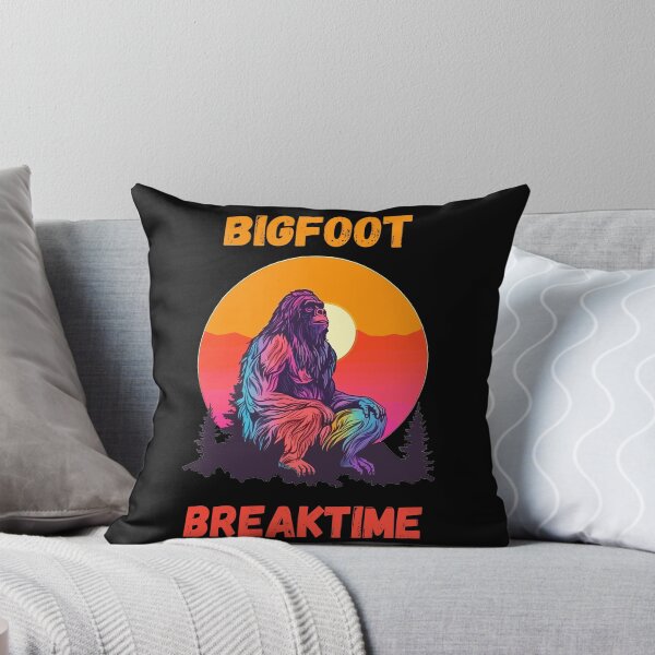 Item preview, Funny Bigfoot Taking a Break Retro Sunset Silhouette designed and sold by TheSwagShack.