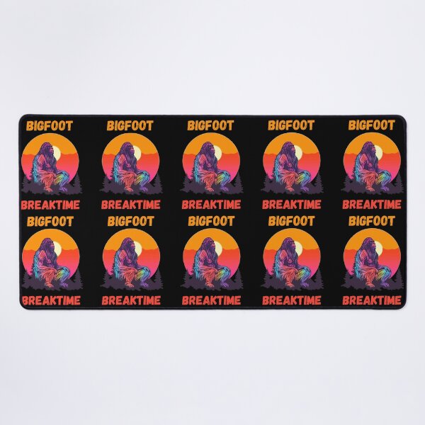 Item preview, Funny Bigfoot Taking a Break Retro Sunset Silhouette designed and sold by TheSwagShack.