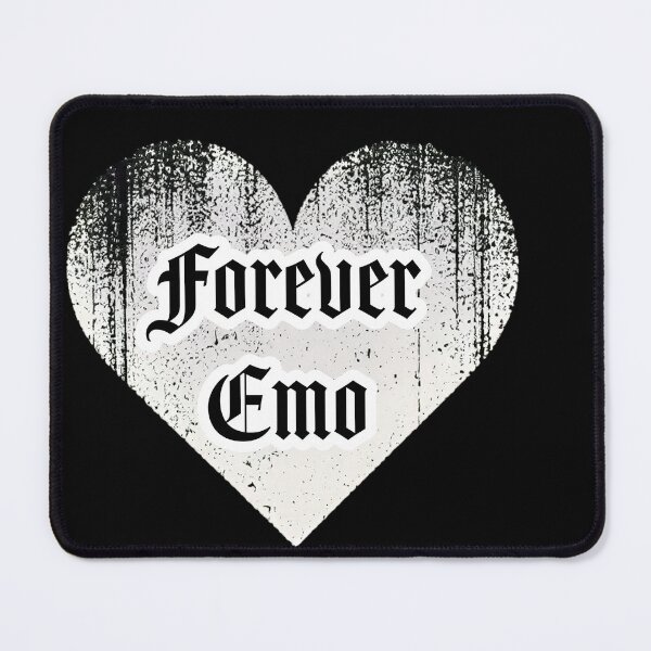 Item preview, Forever Emo White Grunge Heart designed and sold by Dopamine Glitch.