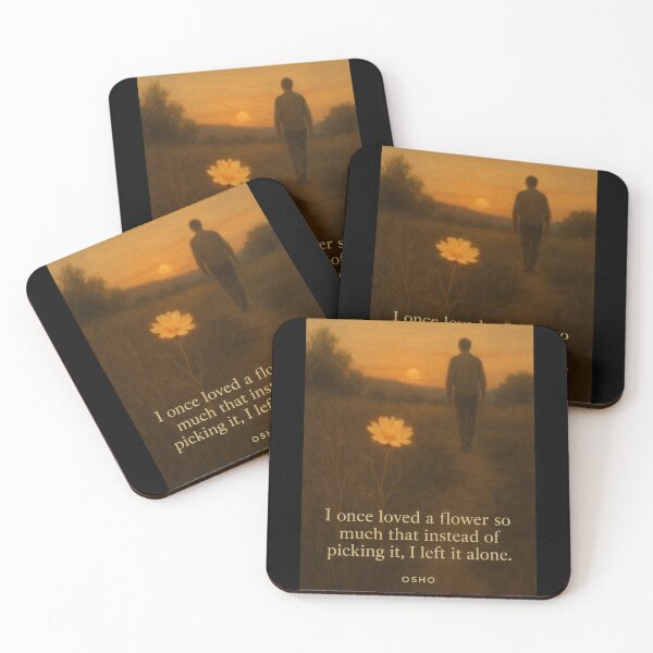 Item preview, True Love Lets Go – Osho Quote designed and sold by Enea Kelo.
