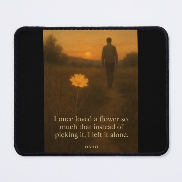 Item preview, True Love Lets Go – Osho Quote designed and sold by Enea Kelo.