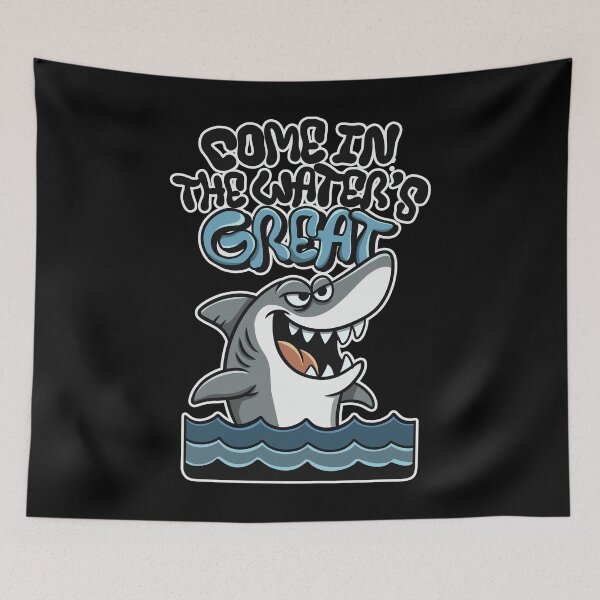 Item preview, Water’s Great Shark - Sea the Danger Shark designed and sold by ImaginarStore.