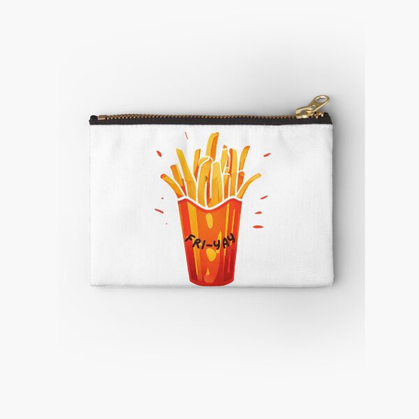 Item preview, Fri-Yay French Fries – Funny Food Pun Design designed and sold by Serene Madcap.