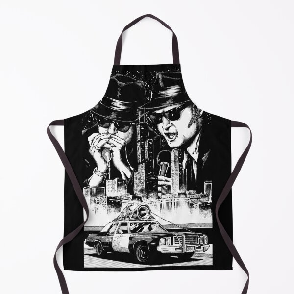 Item preview, Blues Brothers chicago joliet jake elwood 80s movies cult classic belushi ackroyd r&b music band illinois bluesmobile b&w designed and sold by JonathanGrimm.