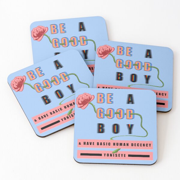 Item preview, BE A GOOD BOY | no box background | 3/3 | YONISEYE designed and sold by Alexandria Frisoli.