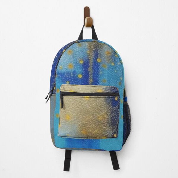 Item preview, Abstract Composition in Blue and Gold #4 designed and sold by GaggleHaus.