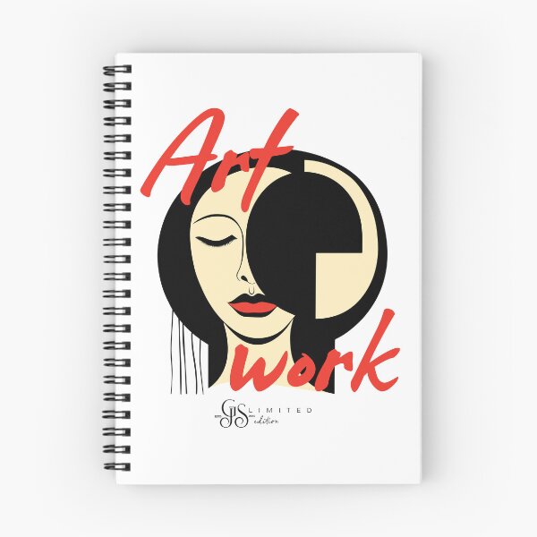 Item preview, Woman's face in artwork style with "Artwork" lettering designed and sold by FD-artwork.