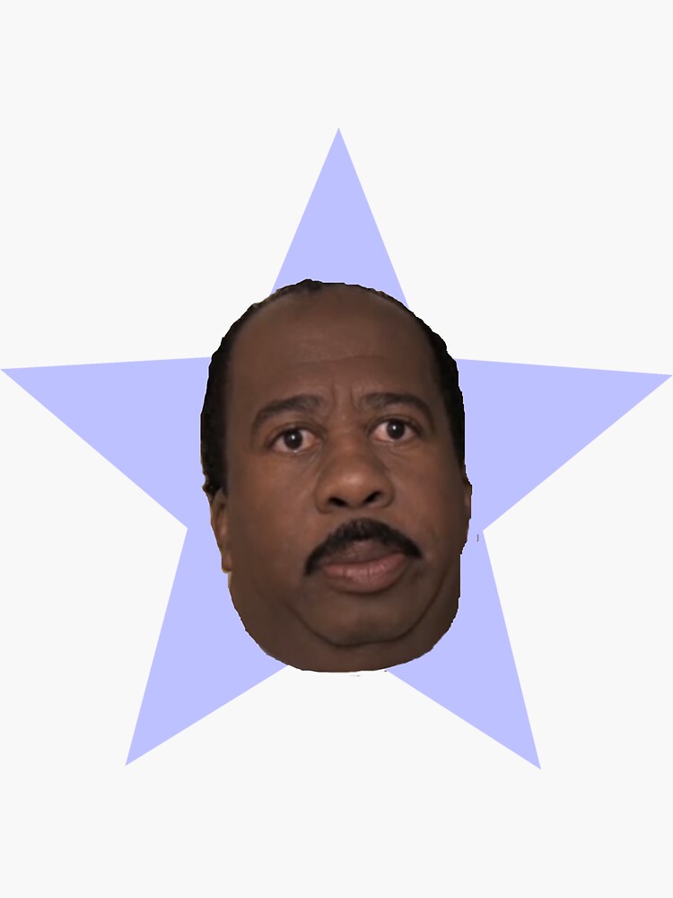 Stanley Hudson Sticker TV Show Stanley Hudson Decal the Office TV