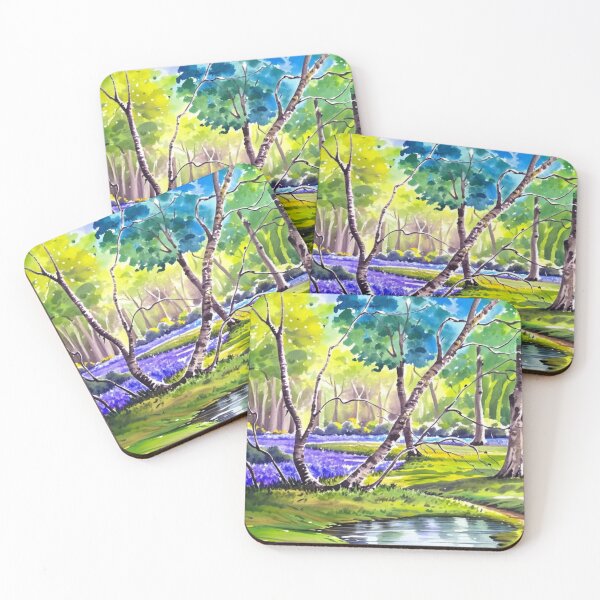Item preview, A woodland glade（watercolour + AI） designed and sold by artsmeow.