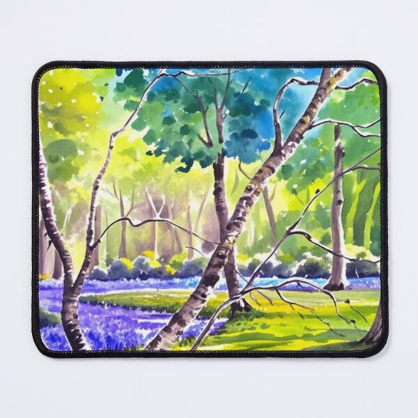 Item preview, A woodland glade（watercolour + AI） designed and sold by artsmeow.