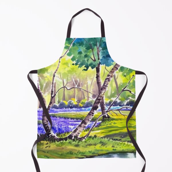 Item preview, A woodland glade(watercolour + AI) designed and sold by artsmeow.