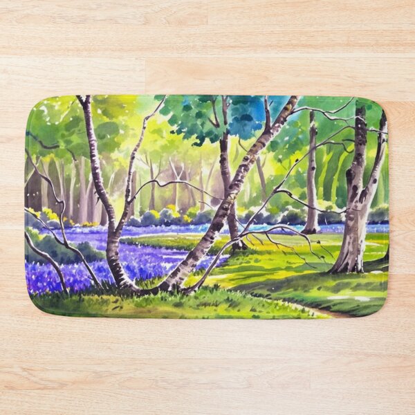 Item preview, A woodland glade（watercolour + AI） designed and sold by artsmeow.