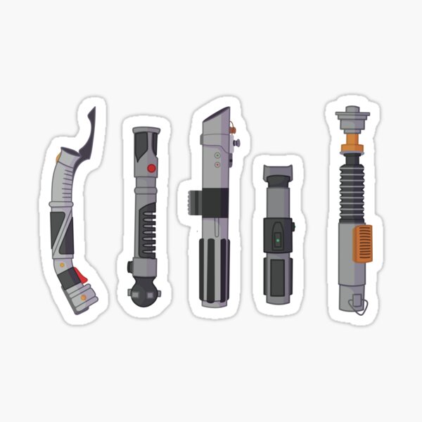 Artikel-Vorschau von Legendäres Lichtschwertgriff-Paket – Inspirierte Sci-Fi-Waffen-Prequels, designt und verkauft von chattycreations.