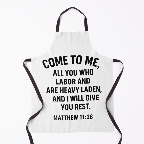 Item preview, MATTHEW 11:28 designed and sold by TheWonkyEaselCo.
