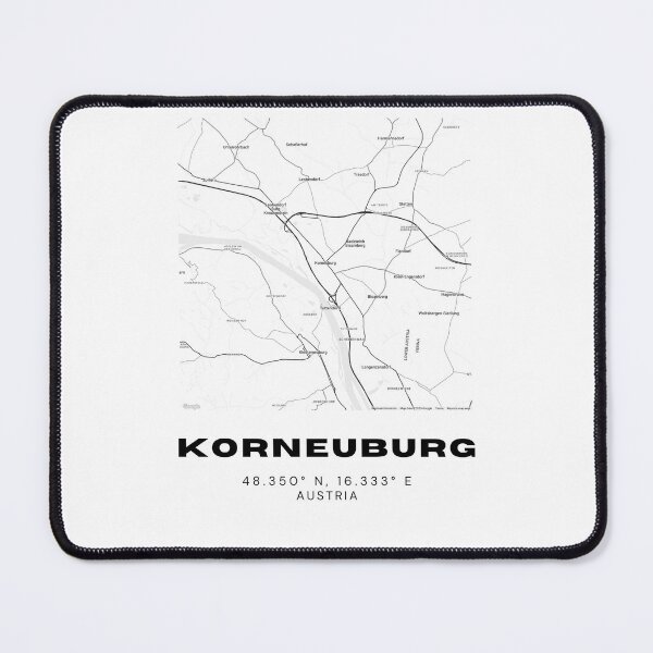 Item preview, Korneuburg Map – Minimalist Lower Austria City Art designed and sold by RM-Journey.
