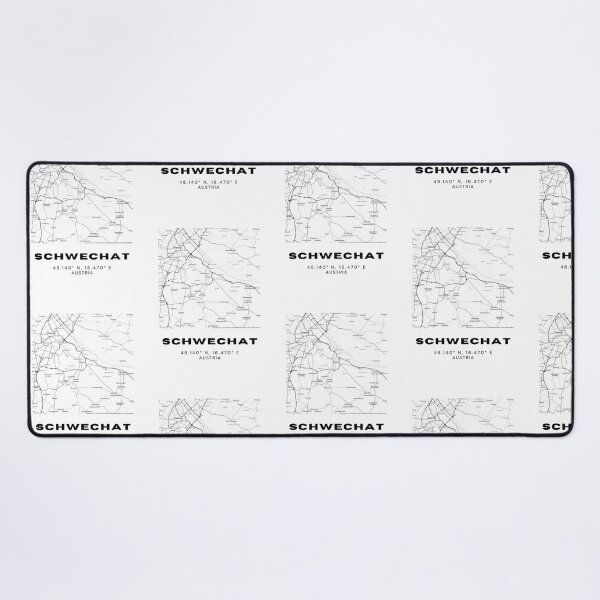 Item preview, Schwechat Map – Vienna Airport City Minimalist Art designed and sold by RM-Journey.
