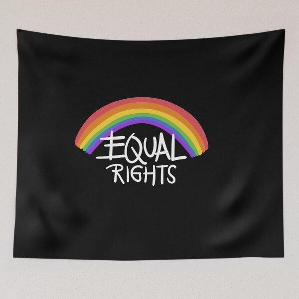 Item preview, Equal Rights Gay Pride LGTB Rainbow designed and sold by Músico Ilustre.