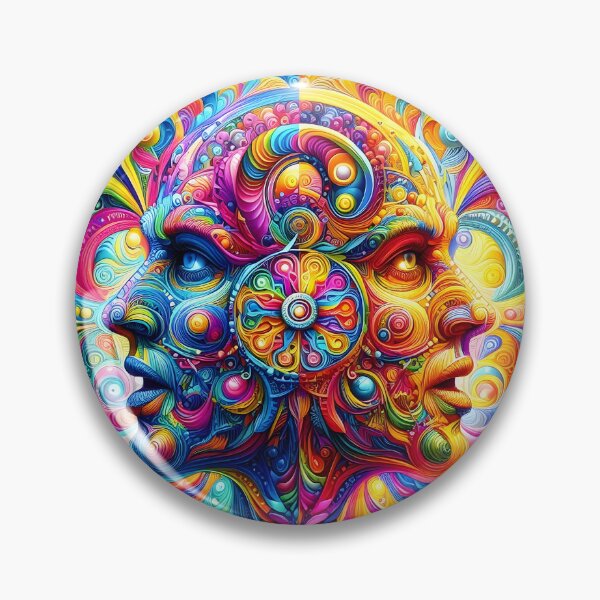 Item preview, Psychedelic Abstract Art – Vivid Swirls & Patterns designed and sold by FusionGaze.