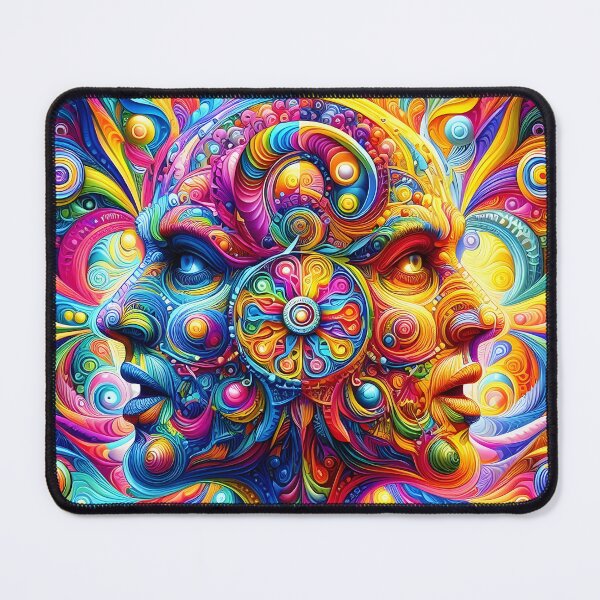Item preview, Psychedelic Abstract Art – Vivid Swirls & Patterns designed and sold by FusionGaze.