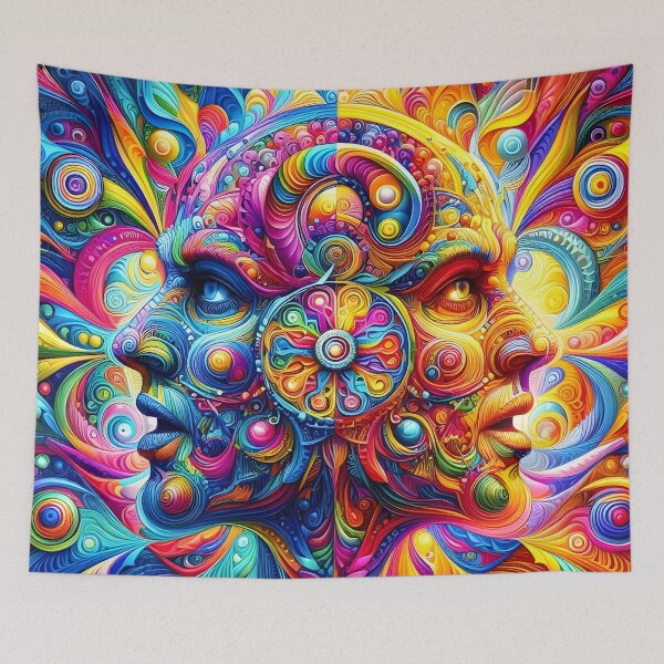 Item preview, Psychedelic Abstract Art – Vivid Swirls & Patterns designed and sold by FusionGaze.