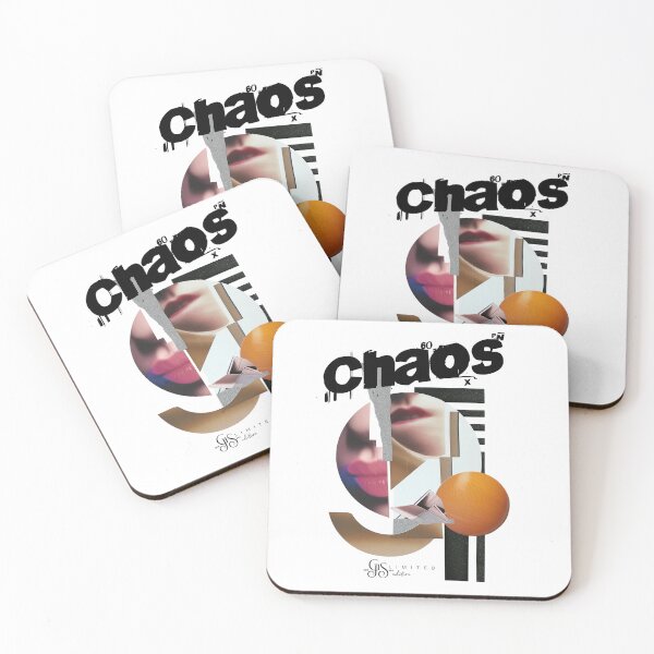 Item preview, Abstract artwork with "Chaos" lettering designed and sold by FD-artwork.