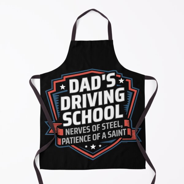 Item preview, Dad’s Driving School - Nerves of Steel, Patience of a Saint designed and sold by Automotive Art by Greg.