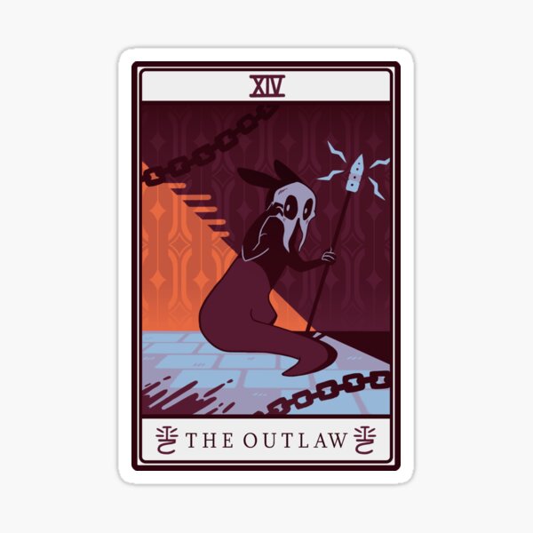 Item preview, The Outlaw Tarot - Rain World designed and sold by Xpress-Art.
