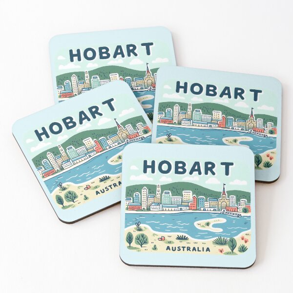 Item preview, Hobart Australia  designed and sold by WanderlustCoCo.