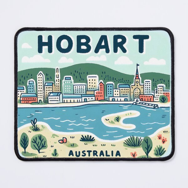Item preview, Hobart Australia  designed and sold by WanderlustCoCo.