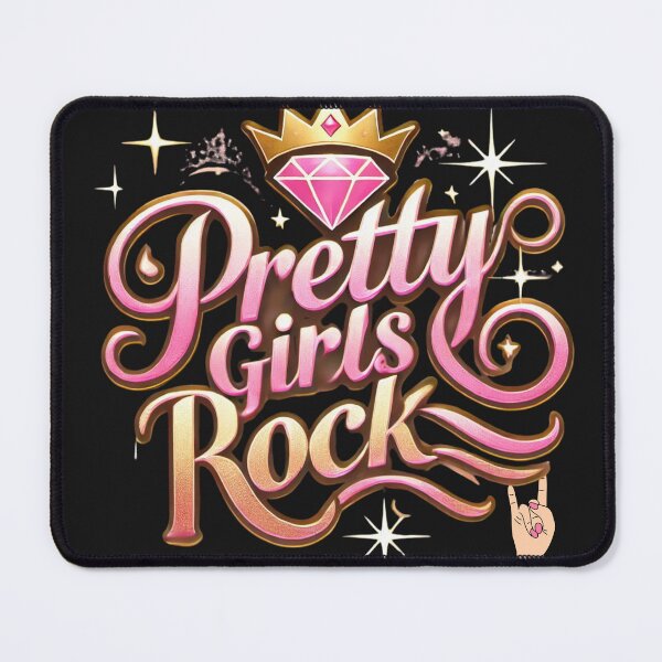 Item preview, Pretty Girls Rock designed and sold by GiftLore Studio.