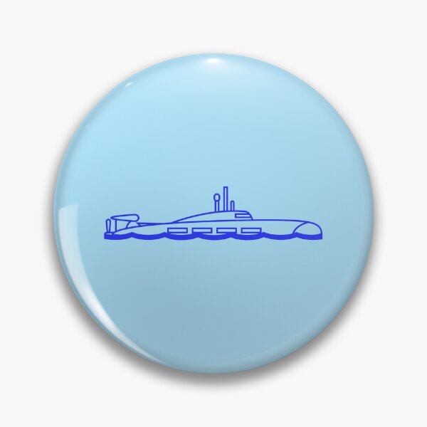 Item preview, Surfaced Submarine Above Water Surface Dive Boat designed and sold by shirt-o-mat.