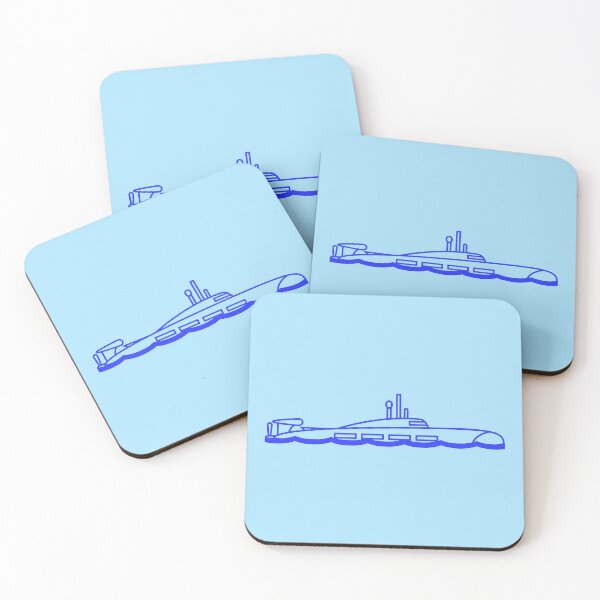 Item preview, Surfaced Submarine Above Water Surface Dive Boat designed and sold by shirt-o-mat.