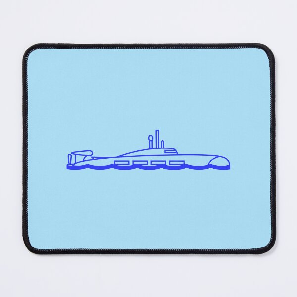 Item preview, Surfaced Submarine Above Water Surface Dive Boat designed and sold by shirt-o-mat.