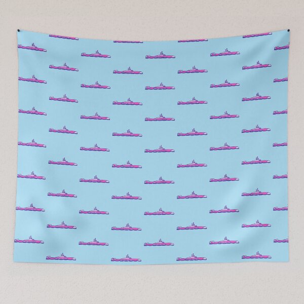Item preview, Surfaced Submarine Above Water Surface Dive Boat designed and sold by shirt-o-mat.