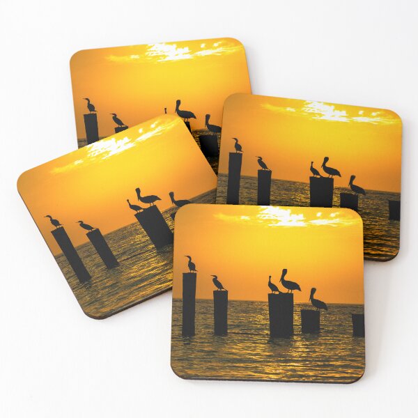 Item preview, Orange Pelicans designed and sold by jeshallock.