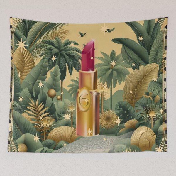 Item preview, Elegant Gold Tropical Jungle Pattern | Botanical Palm Leaves Design designed and sold by Sugar Wisdom .