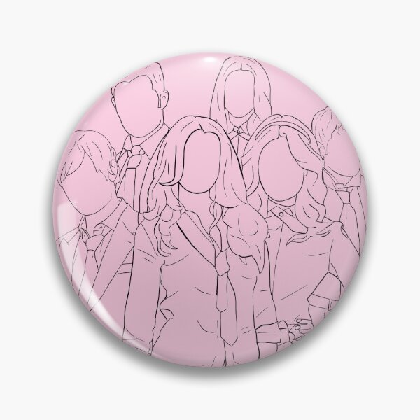 Item preview, Gossip Girl line drawing  designed and sold by clawinyourback.