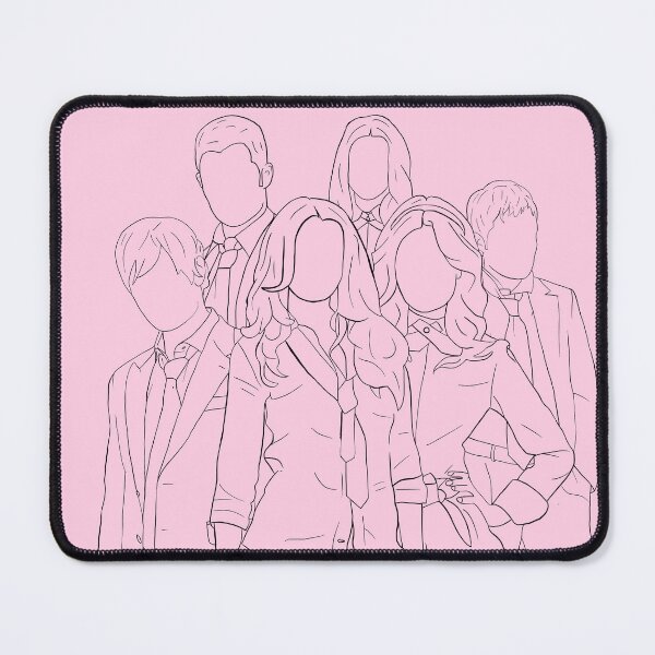 Item preview, Gossip Girl line drawing designed and sold by clawinyourback.