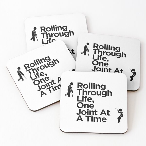 Item preview, Rolling Through Life, One Joint at a Time designed and sold by Wobbly and Weary.